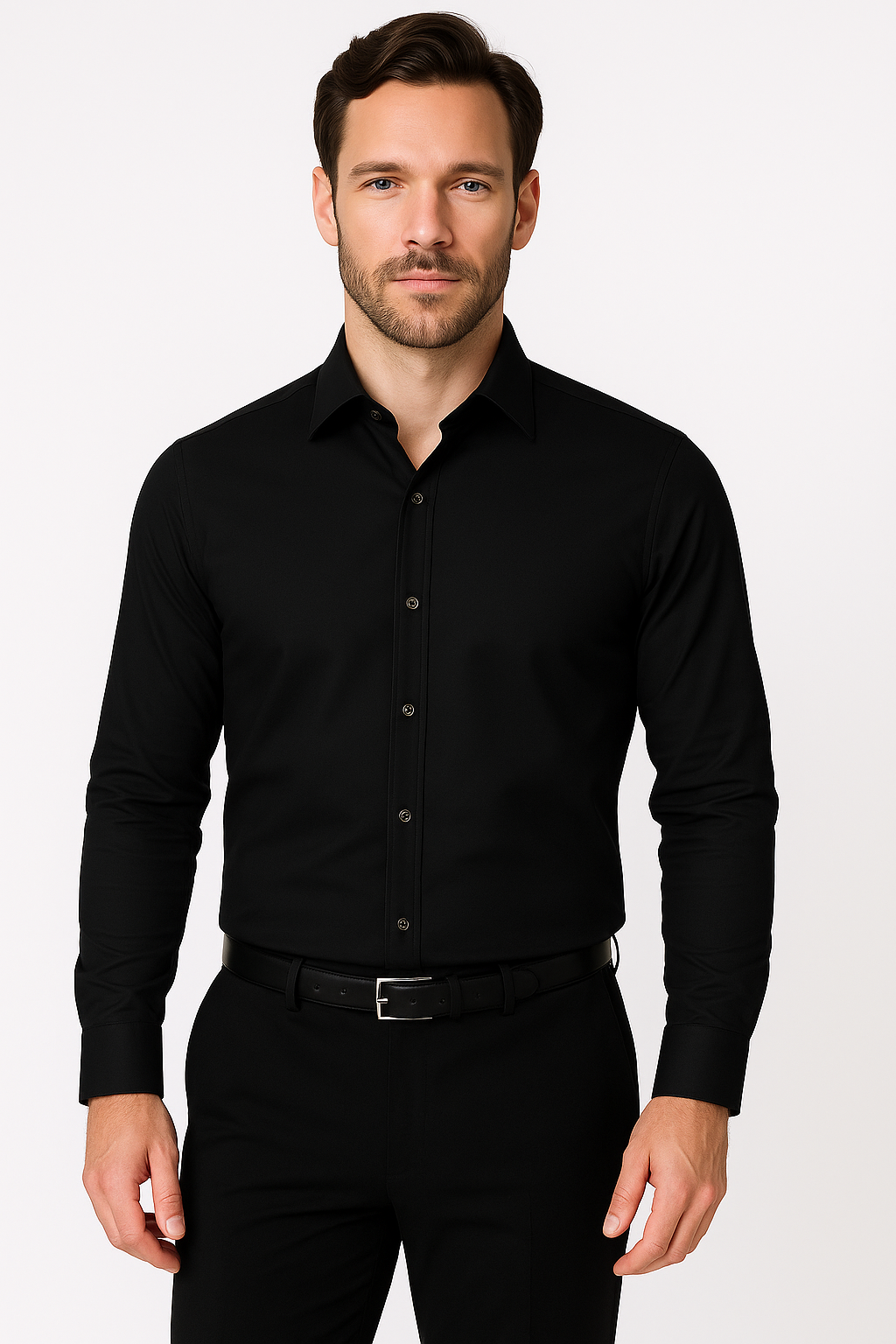 Men's Premium Black Formal Shirt