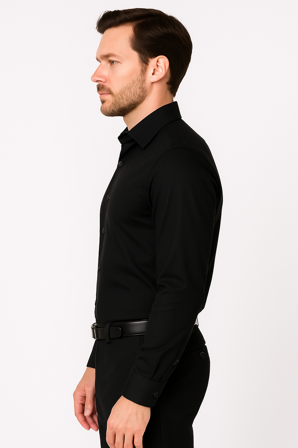 Men's Premium Black Formal Shirt