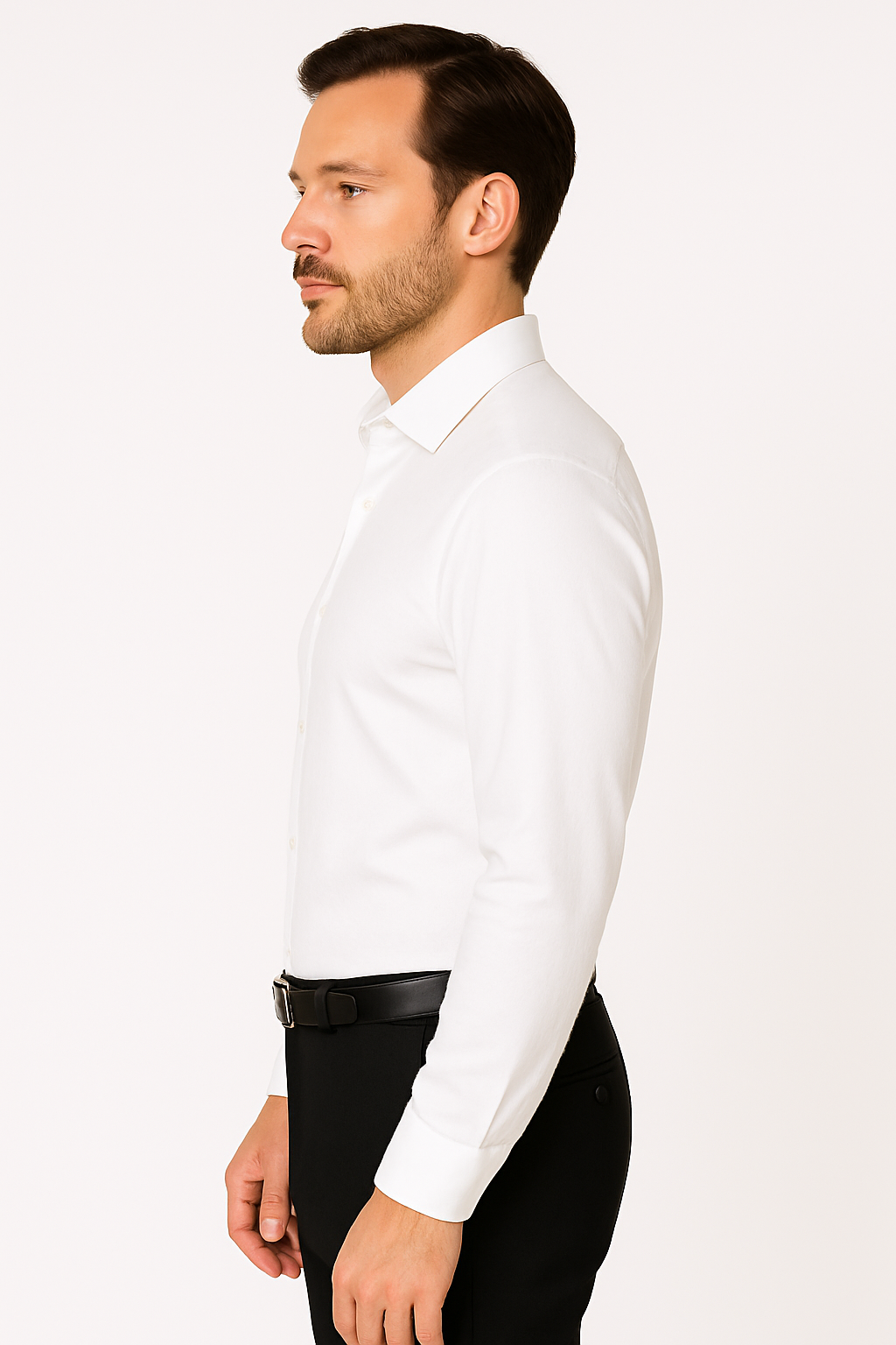 Men's Premium White Formal Shirt