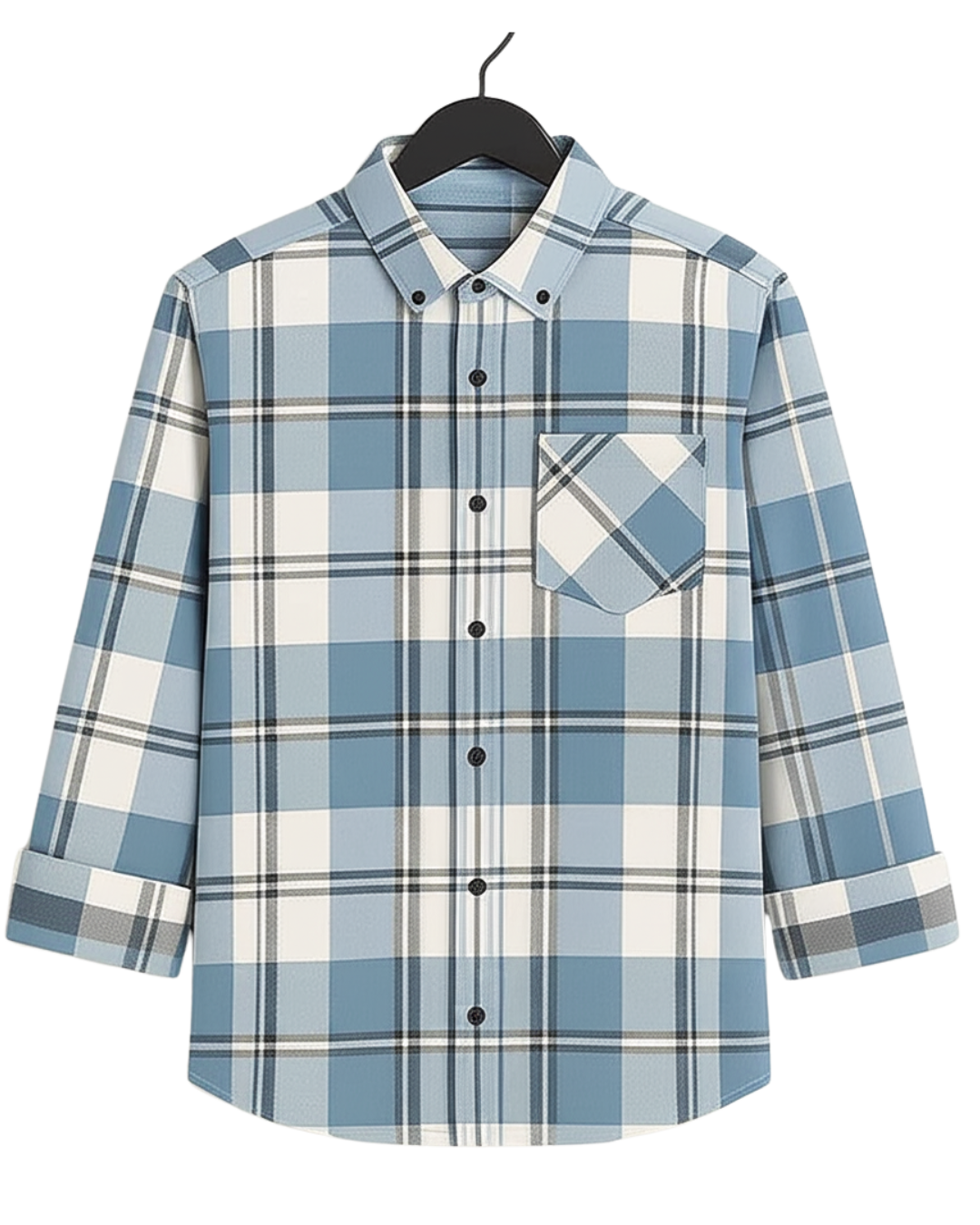 Men’s Checked Cotton Shirt