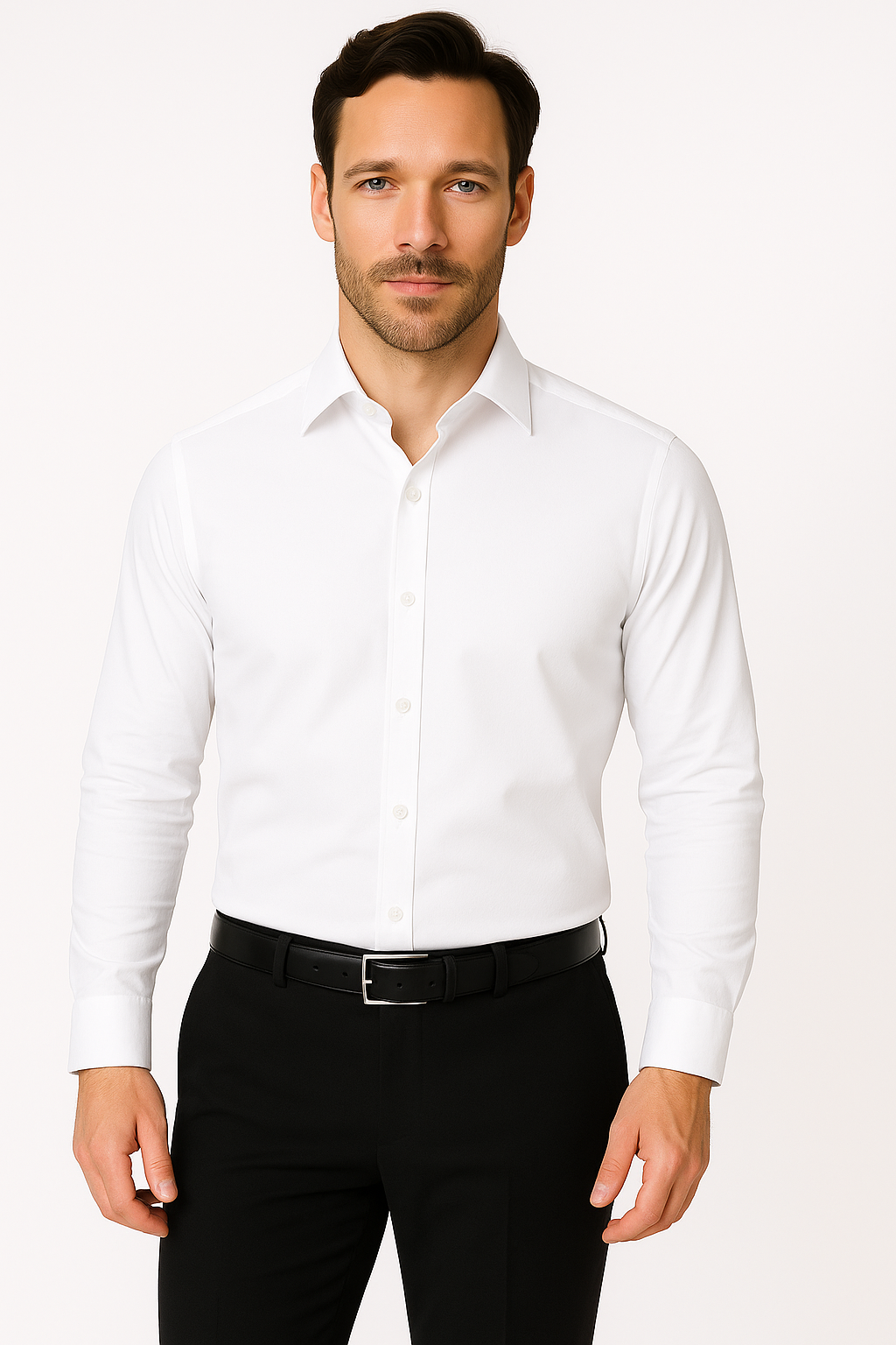 Men's Premium White Formal Shirt